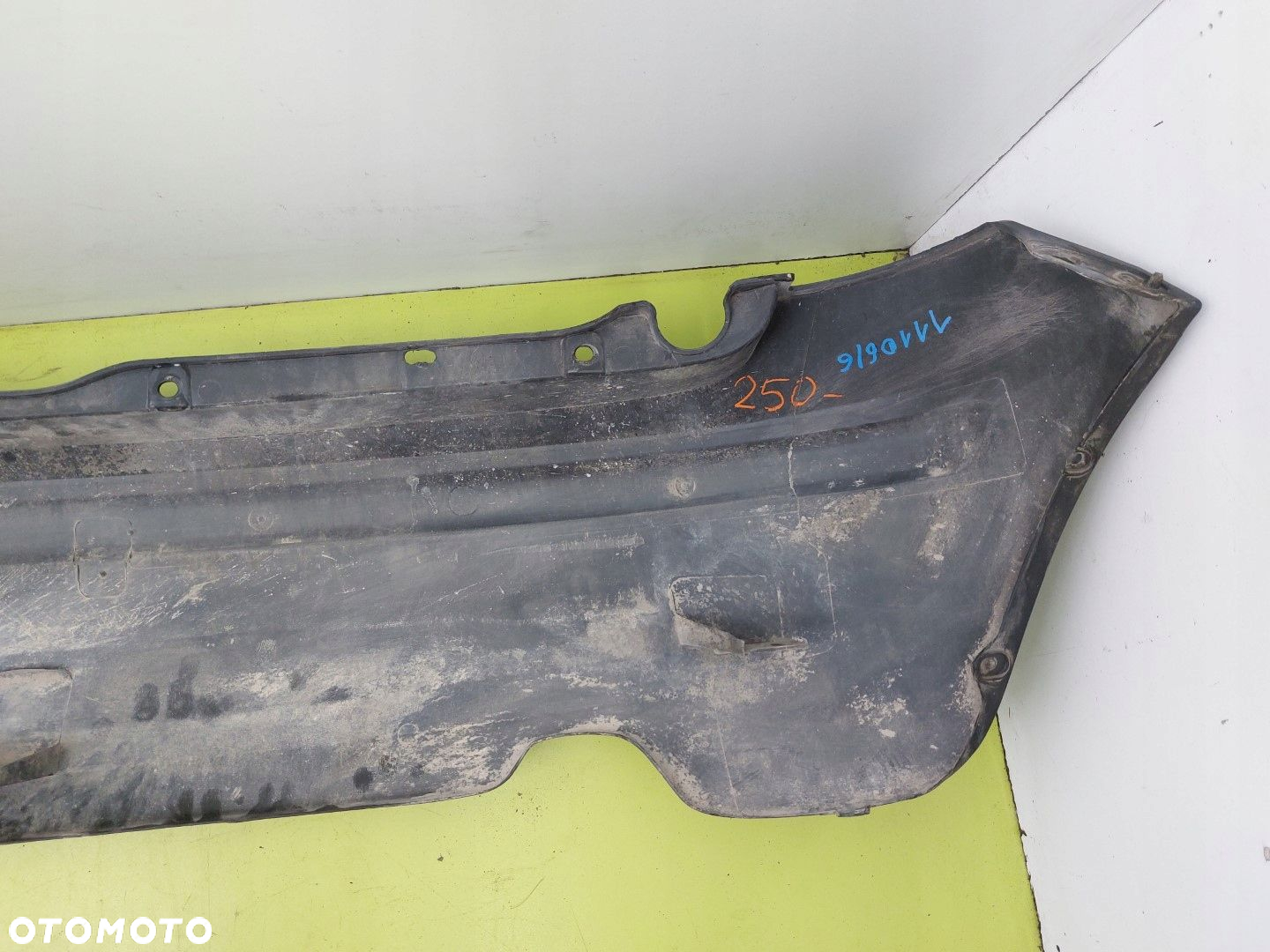 Zderzak tylny tył Fiat Panda II  2003-2013 CZARNY - 7