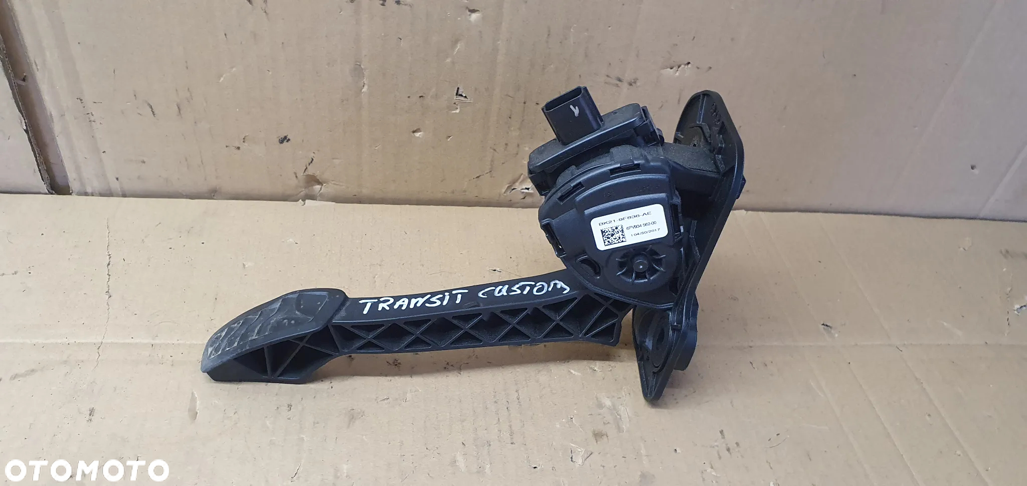 Pedał gazu potencjometr Ford Transit Custom MK8 2.0 TDCI BK21-9F836-AE - 5