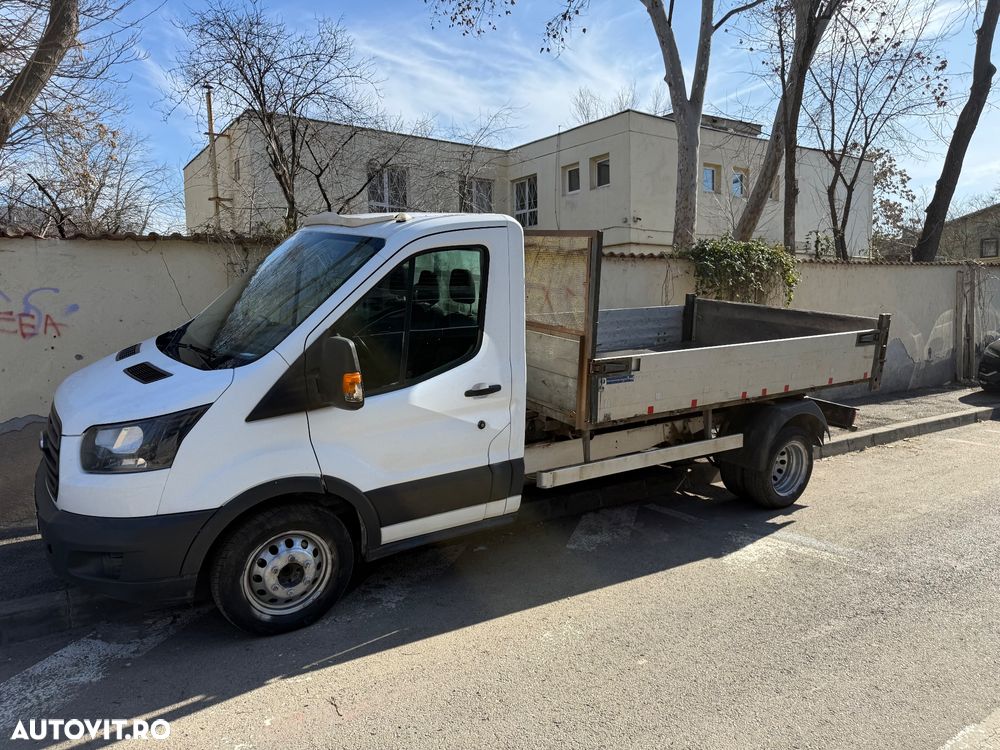 Ford L3 Basculabil Basculare 2019 Punte Dubla Unic Proprietar de noua Km reali Carte service kit distribuție și kit ambreiaj schimbat - 29