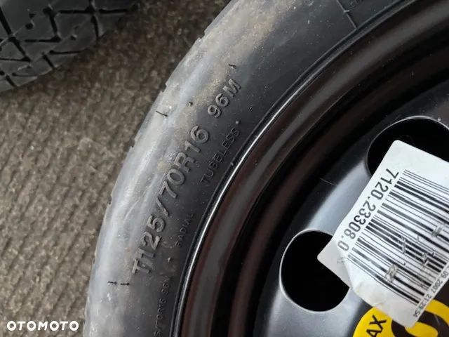 KOŁO DOJAZDOWE 125/70R16 125/70R18 A3 8P GOLF V VI LEON II PASSAT B6 1K0601027B 1K0601027F - 8