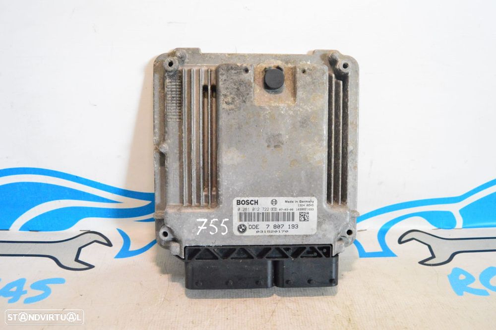 CENTRALINA ECU MOTOR MINI R57 CABRIO 1.6D 16V 109CV 9HZ 13617808454 7808454 DDE7808454 0281012722 R55 CLUBMAN R56 COOPER - 2