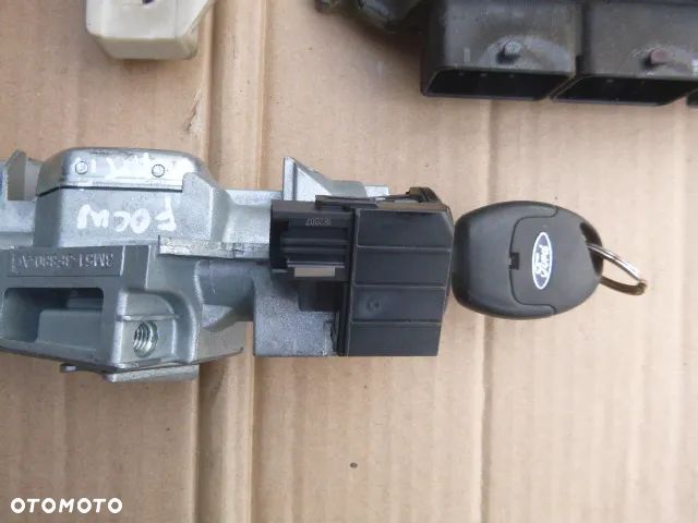 ZESTAW STARTOWY KOMPUTER STACYJKA IMMOBILIZER FORD FOCUS MK2 1.8 TDCI - 12