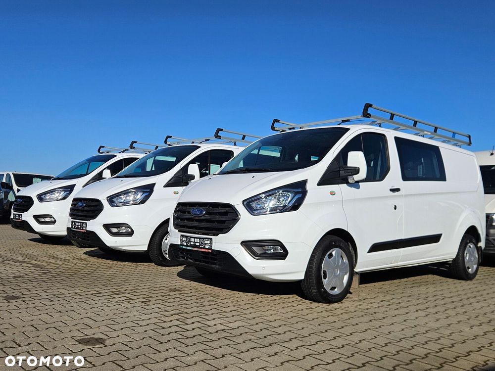 Ford transit-custom L2H1 *99999zł NETTO* Brygadówka 6 osób 2.0TdCi/131KM - 14