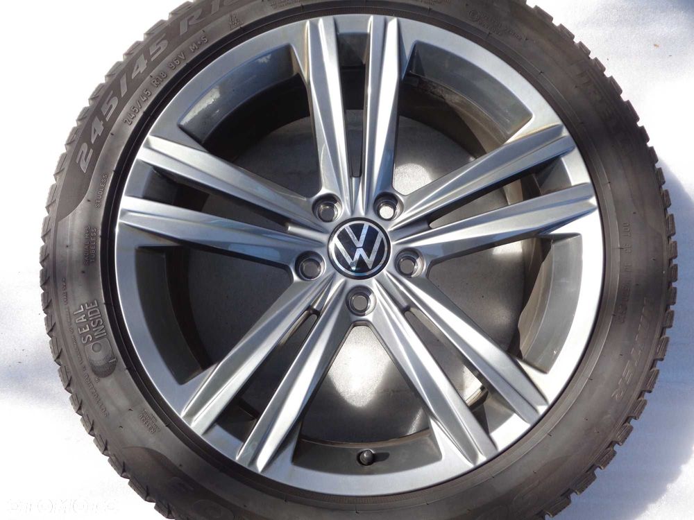 Felgi aluminiowe 18 VW Arteon Passat Tiguan 5x112 Oryginalne Sebring 2024r - 5