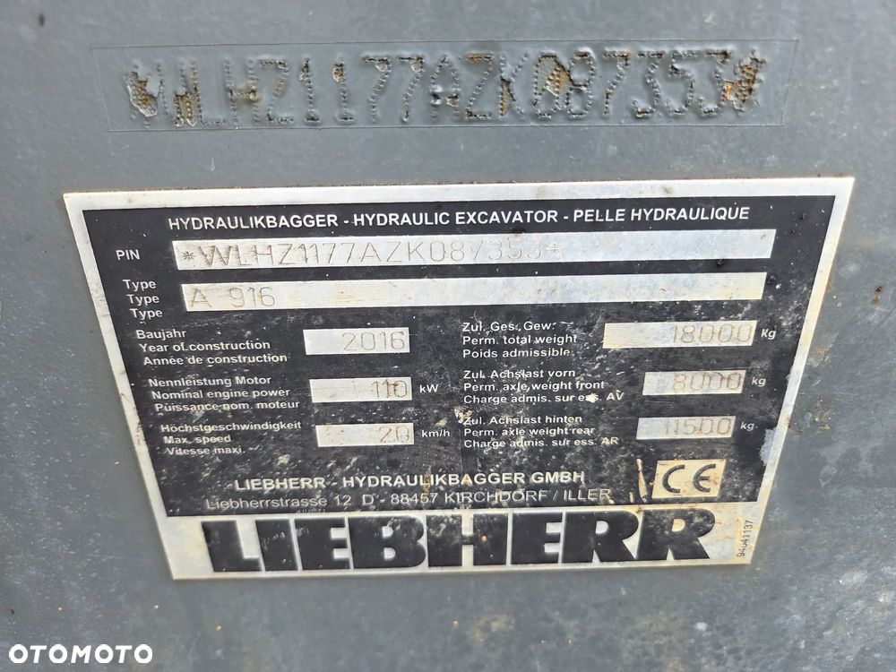 Liebherr A 916 / z Niemiec / - 11
