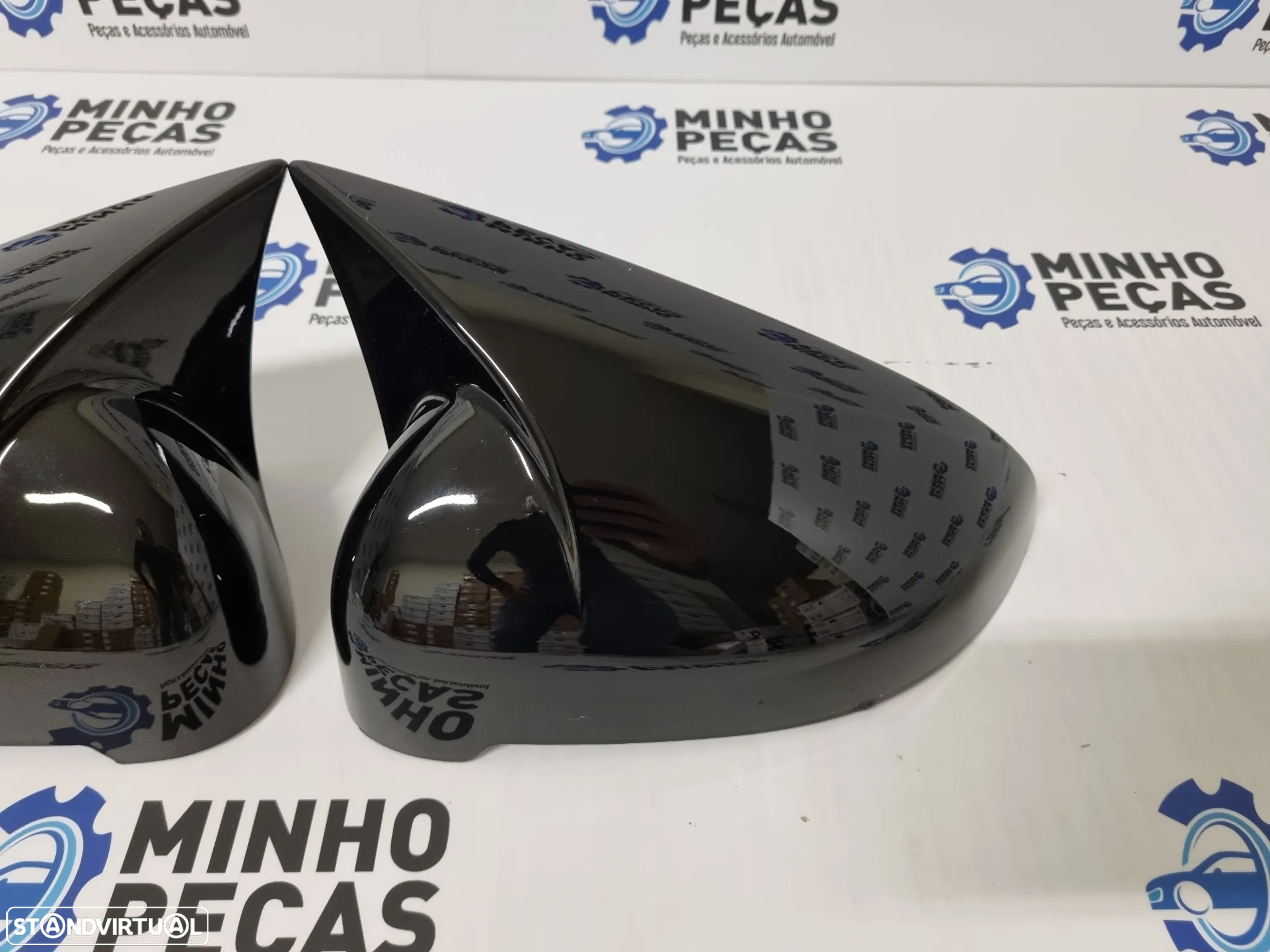 Capas de Espelho Audi A4 B9 Preto Brilho - 4