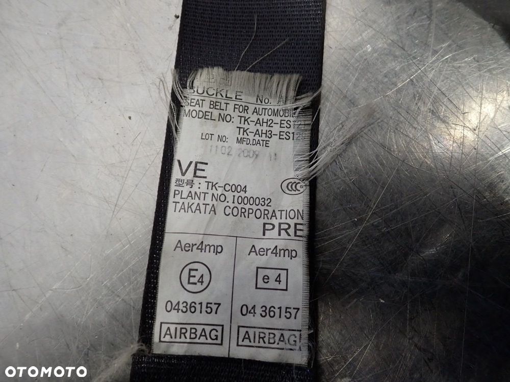 PAS LEWY PRZEDNI BEZPIECZEŃSTWA SUBARU IMPREZA 1.5 - 8