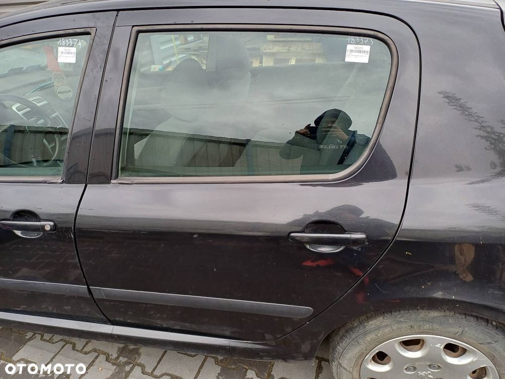 DRZWI KOMPLETNE LEWY TYŁ PEUGEOT 307 I EXL - 1