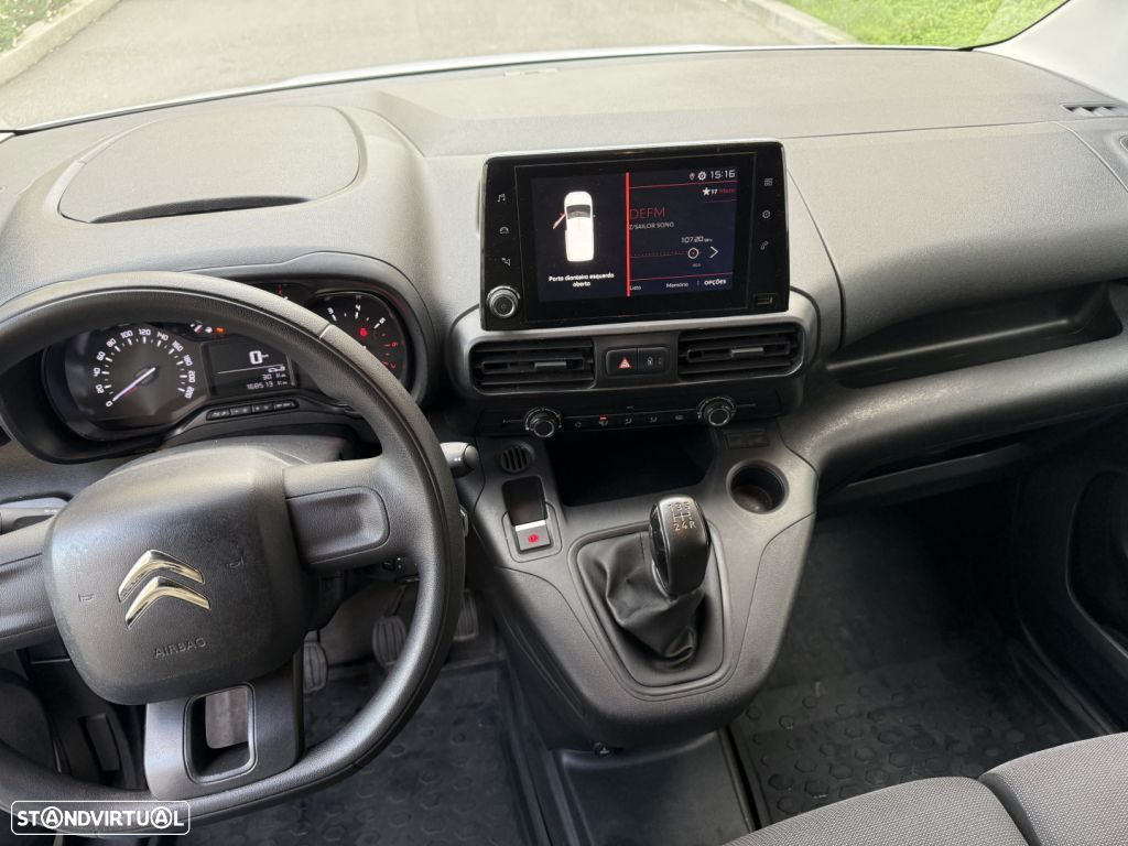 Citroën berlingo  van xl 1.5 blue hdi 3 lugares - 9
