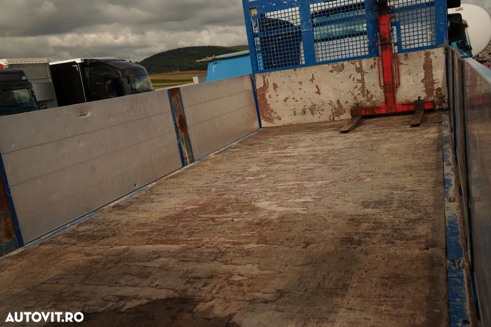 Renault C 380 / 6x4 / CAROSERIE DE LIVRARE 6,8 m / + HIAB X-HIPRO 192 ES-4 ÎNALTĂ DE RIDICARE: 12,4 M / ROTATOARE / FURCĂ PENTRU PALEȚI / EURO 6 - 27