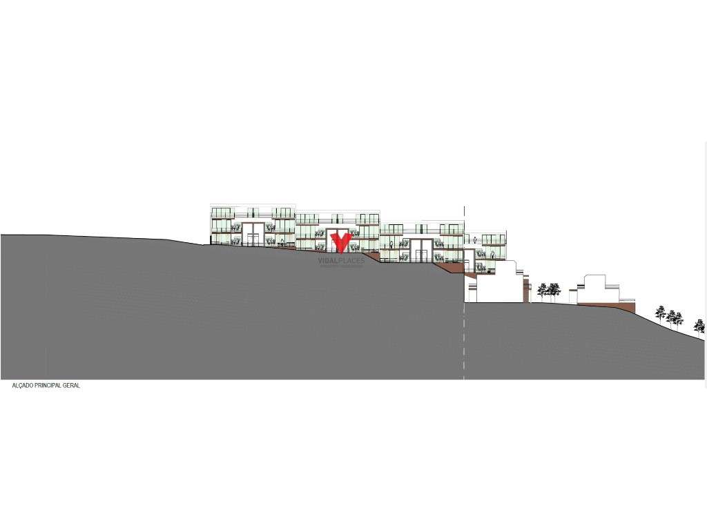 Terreno com Projecto Aprovado no Estoril - Grande imagem: 3/6