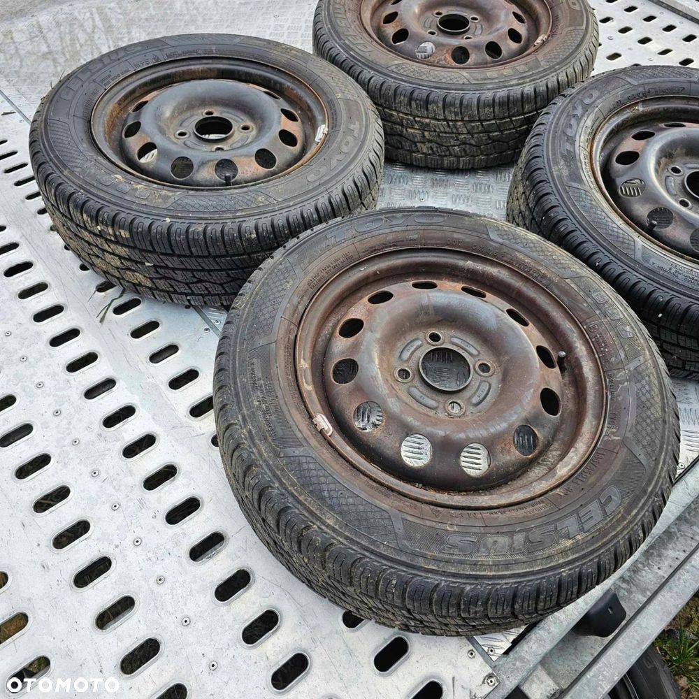 FORD FIESTA MK5 MK6 FUSION KOŁA FELGI OPONY TOYO 185/65R14 ZIMA - 3