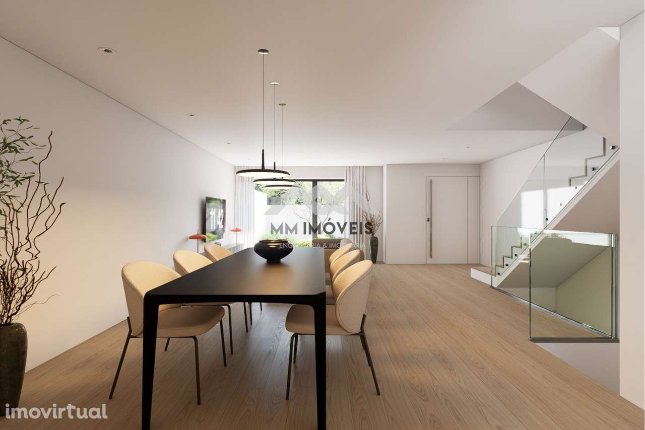 Moradia T3 | Gondomar | NOVA 2027 | Piscina | Terraço | Jardim | Garag - Grande imagem: 5/14