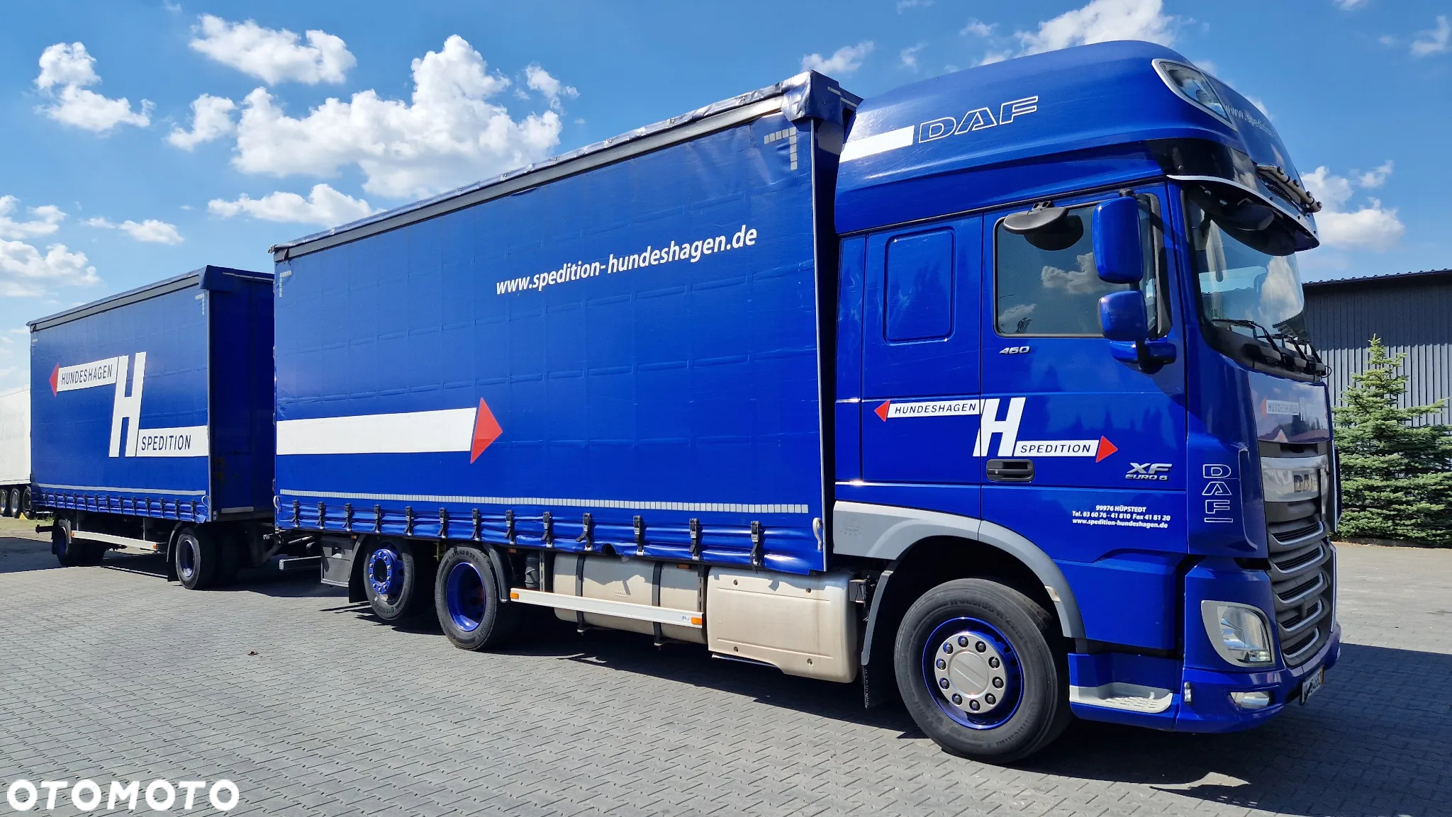 DAF XF 460 Plandeka 6x2 z Niemiec  Zestaw - 21