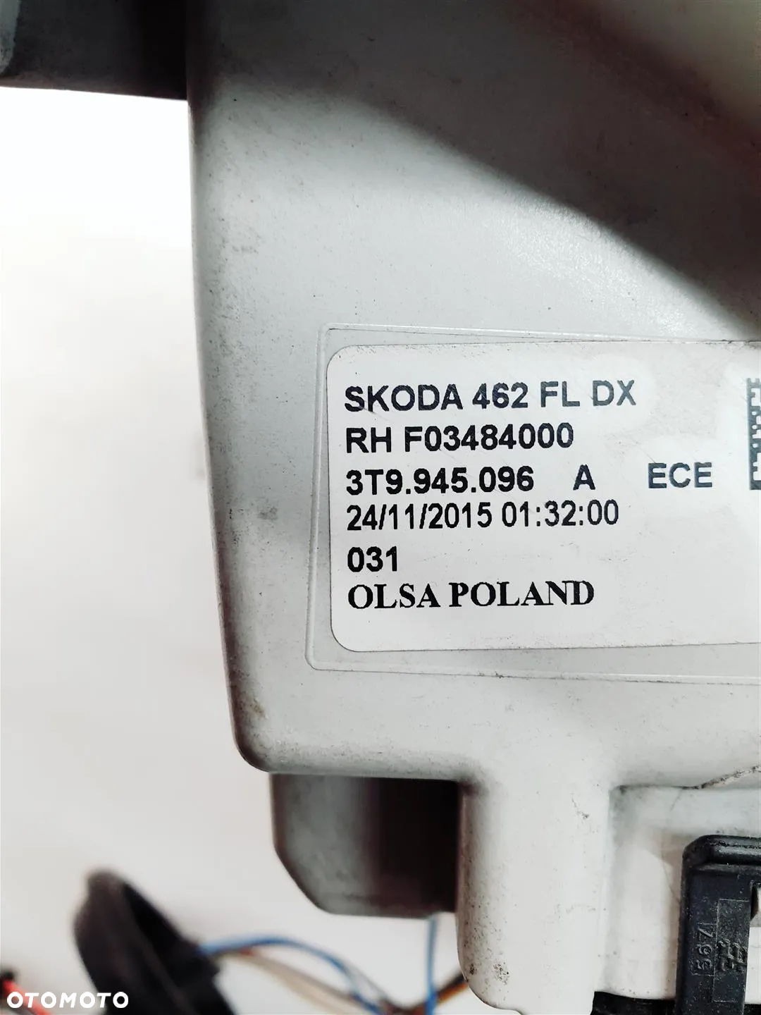 SKODA SUPERB II KOMBI LIFT 3T9 13r+ PRAWA LAMPA TYŁ LED ORYGINAŁ EUROPA !!! - 6