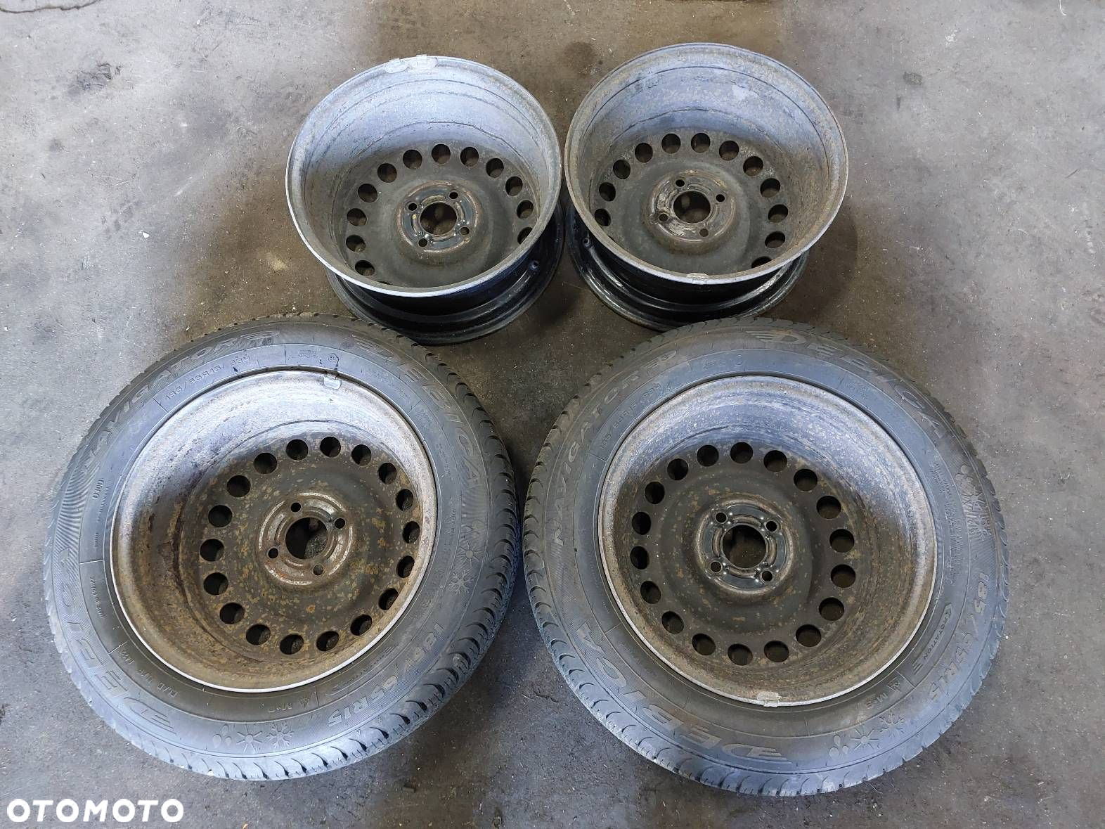 FELGI STALOWE 4 SZT 4x100 6Jx15 ET40 FI60,1 RENAULT CLIO III - 7