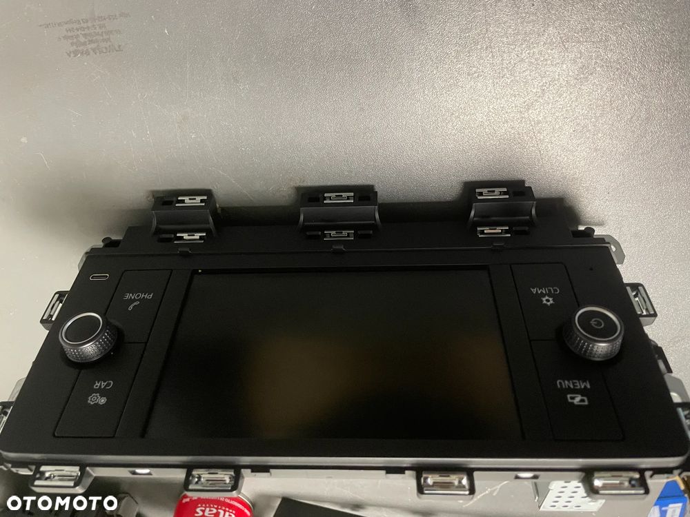VW CADDY 2K7035130A radio ekran stacja - 1