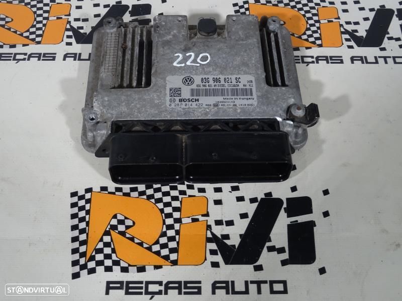 Centralina De Motor Seat Leon (1P1)  03G906021sc / 0281014422 / 03G 90 - 1