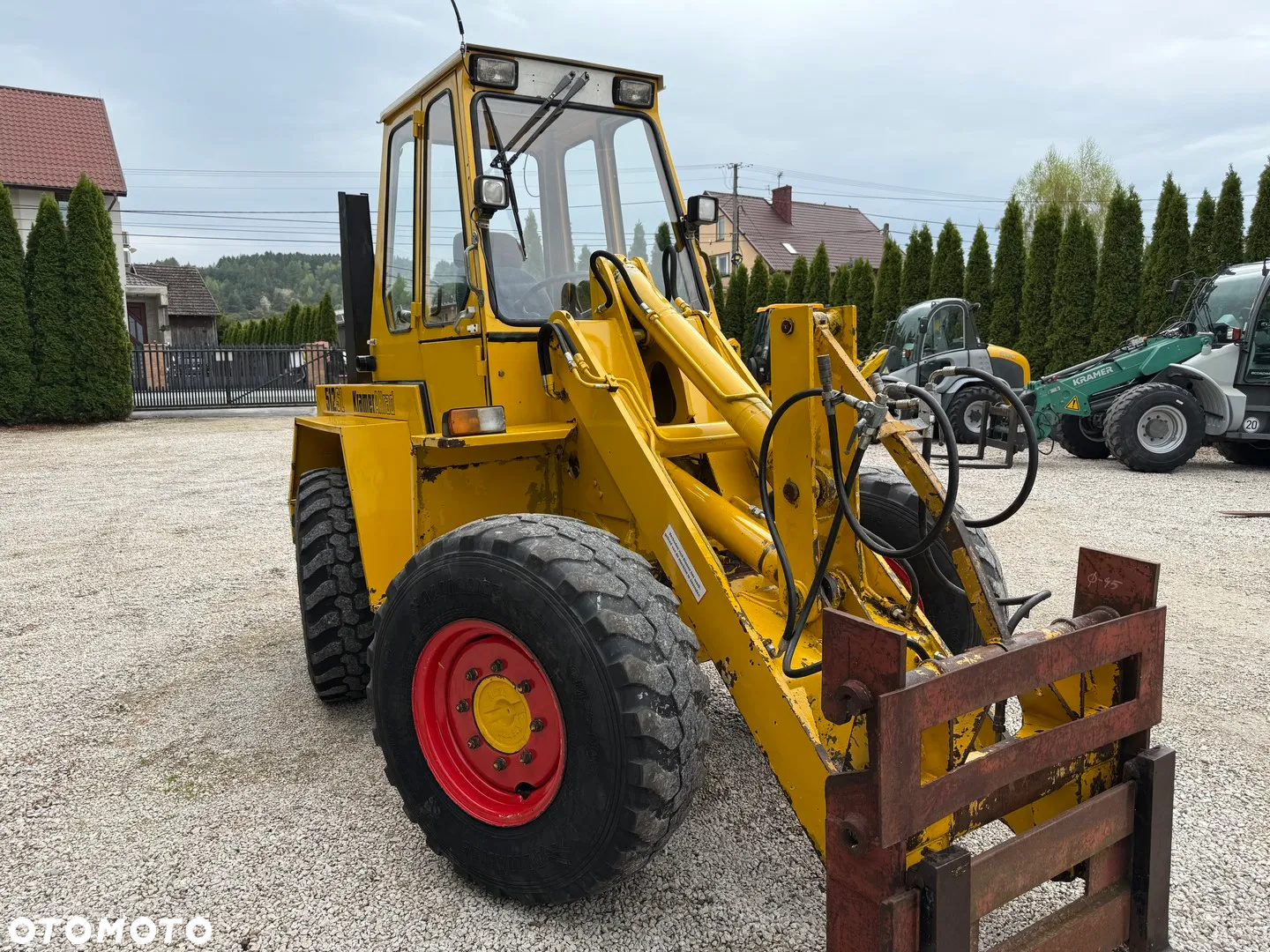 Kramer 512 SL / ŁADNA! / Z NIEMIEC / BARDZO ZWROTNA - DWIE OSIE SKRĘTNE / ORYGINAŁ / 418 318 420 520 312 320 - 35