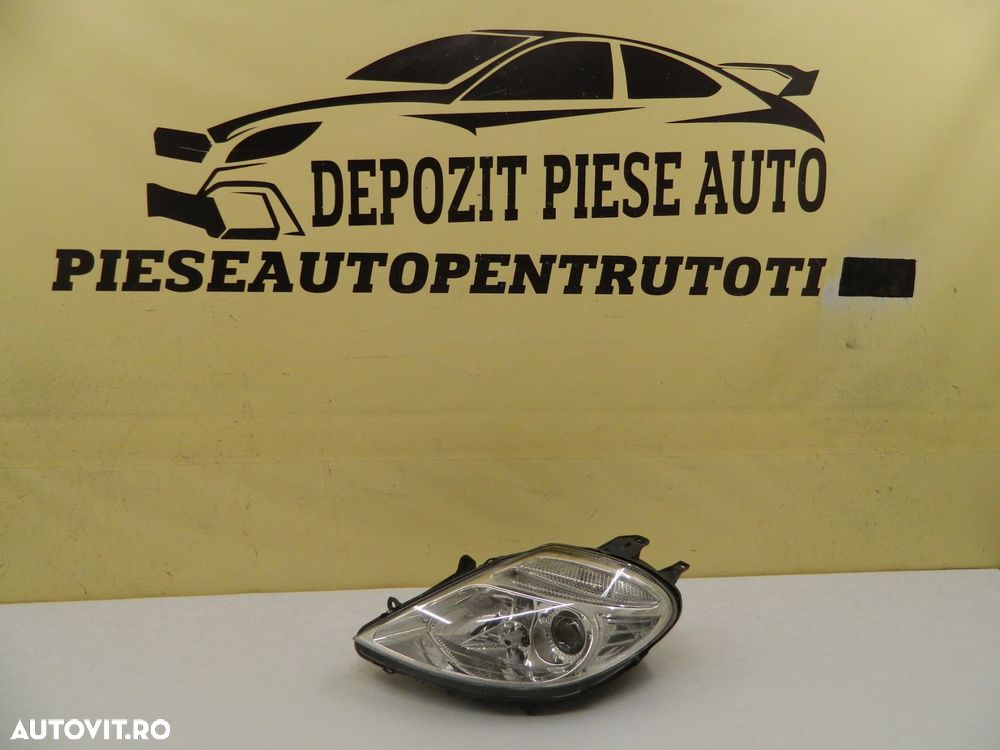 Far stanga Citroen C8 Halogen cu lupa, 2002,2003, 2004, 2005, 2006, 2007, 2008, cod origine cod origine 1494316080. - 2