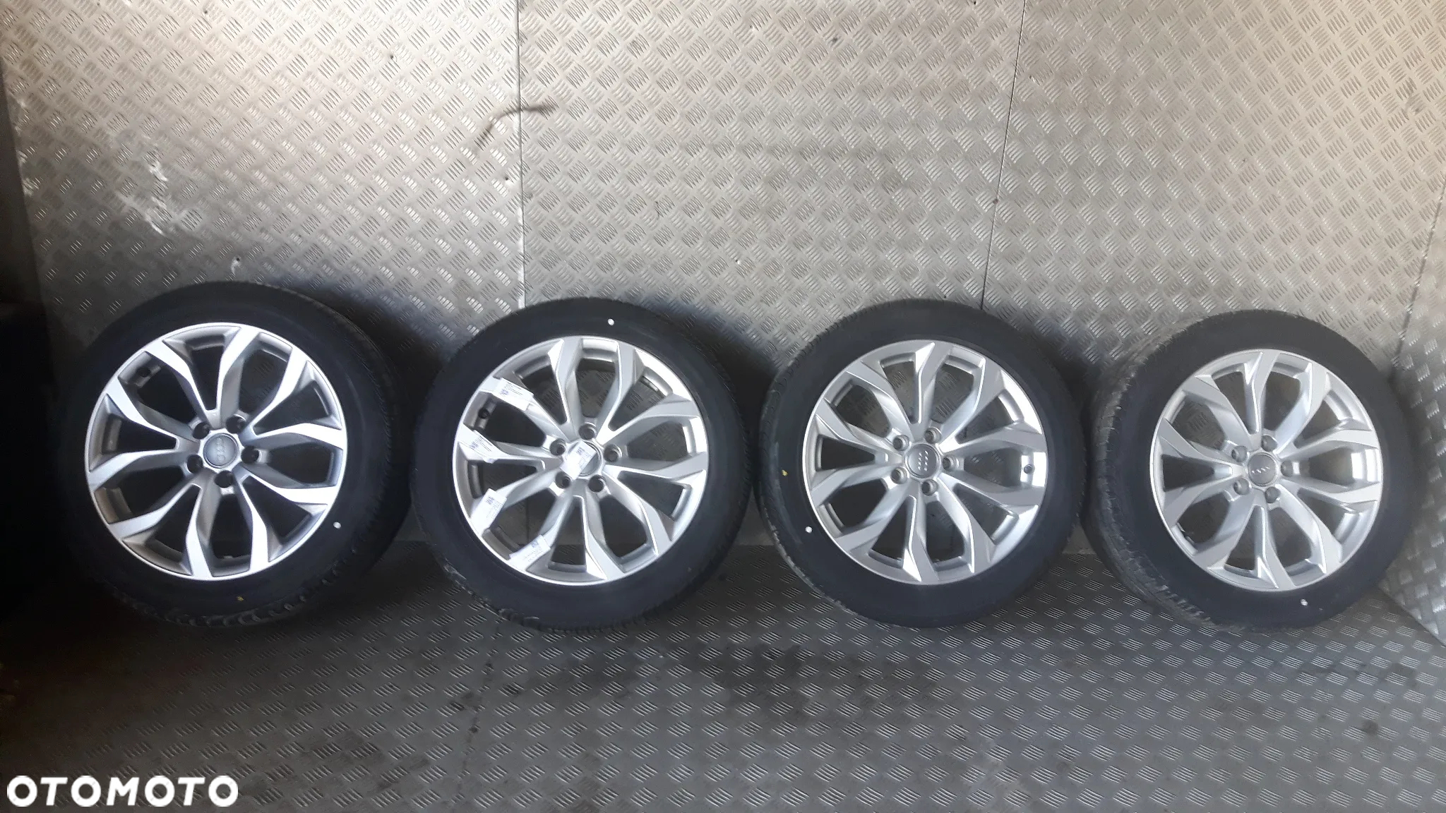 AUDI A6 A7 A8 ALUFELGI KOLA 18" 5X112 LATO BRIDGESTONE 245/45R18 NOWE 30KM - 2