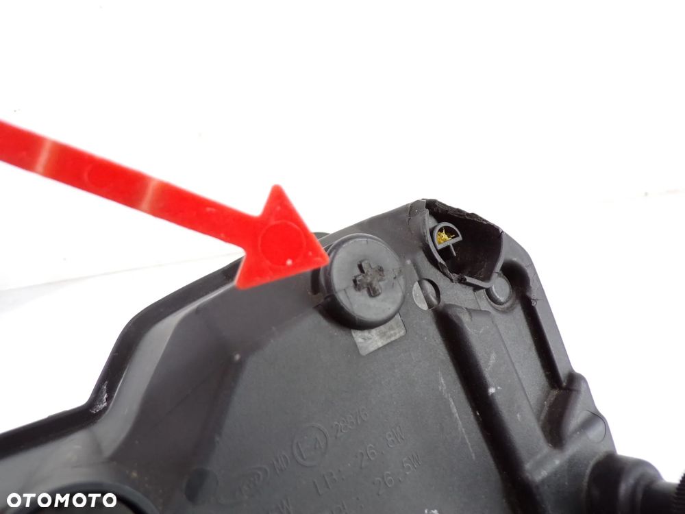 Ogon błotnik stelaż lampa LED BMW C400 X owiewka lusterko osłona - 20