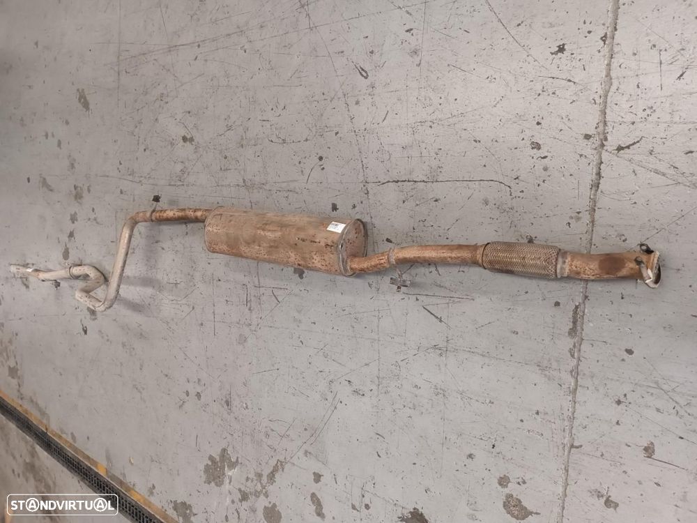 TUBO DE ESCAPE TRASEIRO PEUGEOT BIPPER - 1