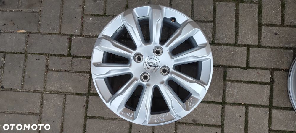 FELGI ALUMNIOWE 4x108 6.5Jx16 CALI ET32 9835097280 OPEL MOKKA CROSSLAND KOMPLET 4 SZTUKI - 2