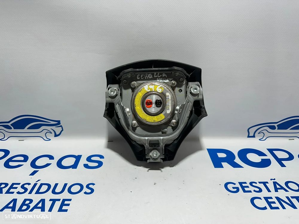 .Airbag Volante Condutor Original Toyota Corolla E12 Verso 451000F010 2004 - 2010 - 4