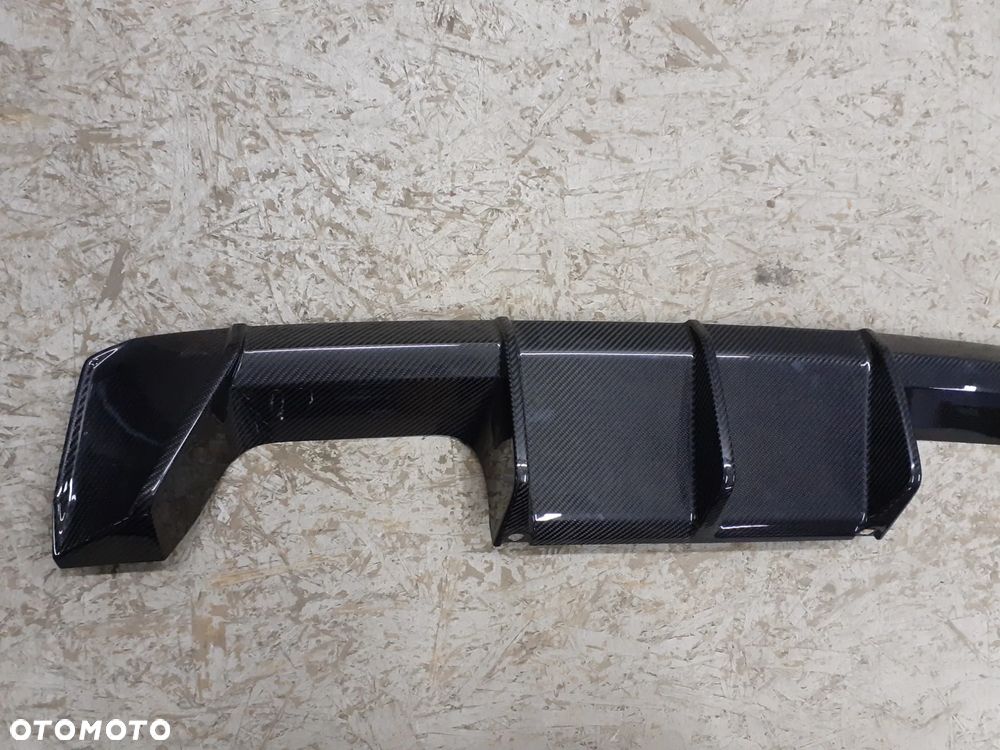 DOKŁADKA ZDERZAKA DYFUZOR SPOJLER TYŁ BMW M3 G80 M4 G82 CARBON 8075031 - 2
