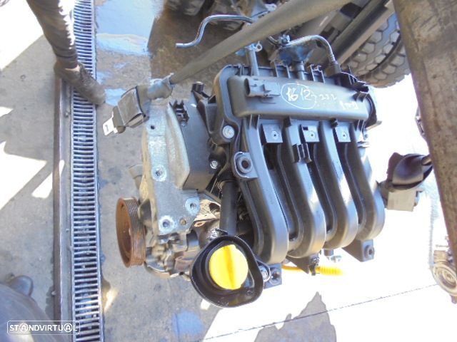 Motor D4FJ722 D4F722 RENAULT TWINGO 2 FASE 1 2007 1.2I 75CV 3P PRETO - 1