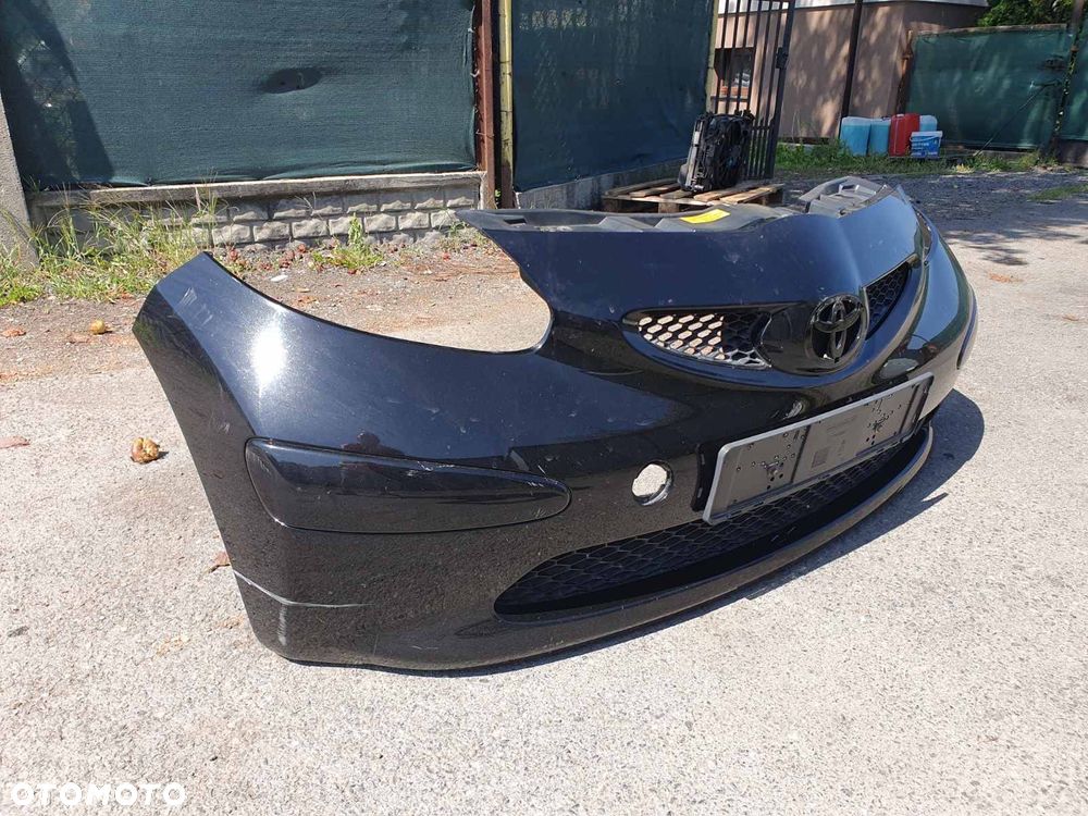 ZDERZAK PRZÓD TOYOTA AYGO CZARNY 05-08 ROK - 4