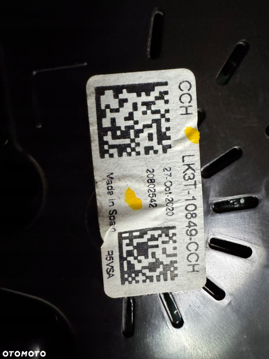 LICZNIK ZEGARY FORD TRANSIT 2.0 TDCI LK3T-10849-CCH - 2