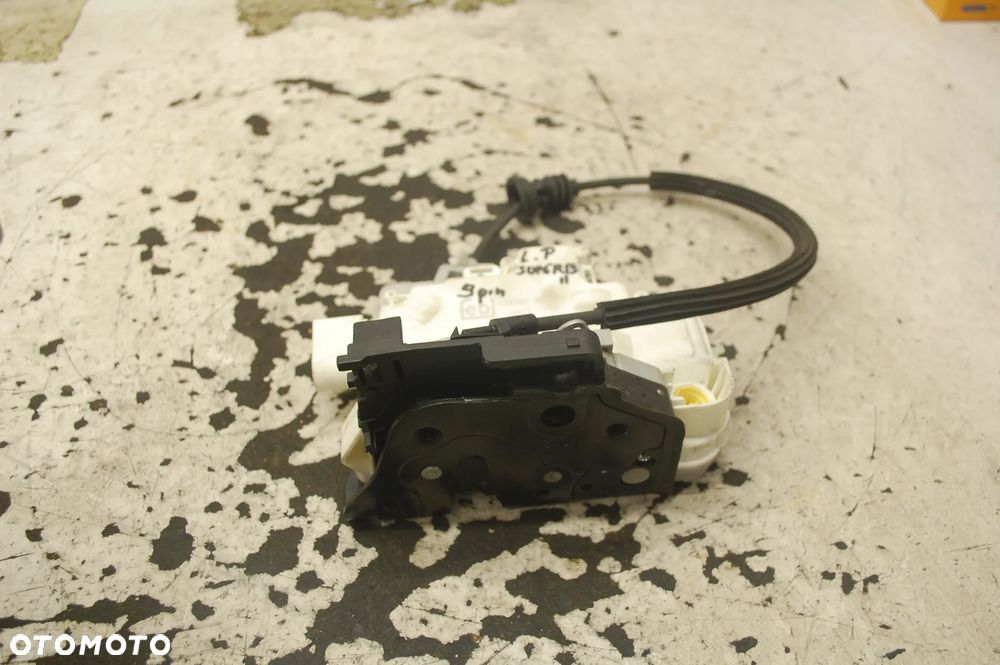 ZAMEK DRZWI LEWY PRZÓD PRZEDNI 9 PIN SKODA SUPERB II 3C1837015A VW - 2