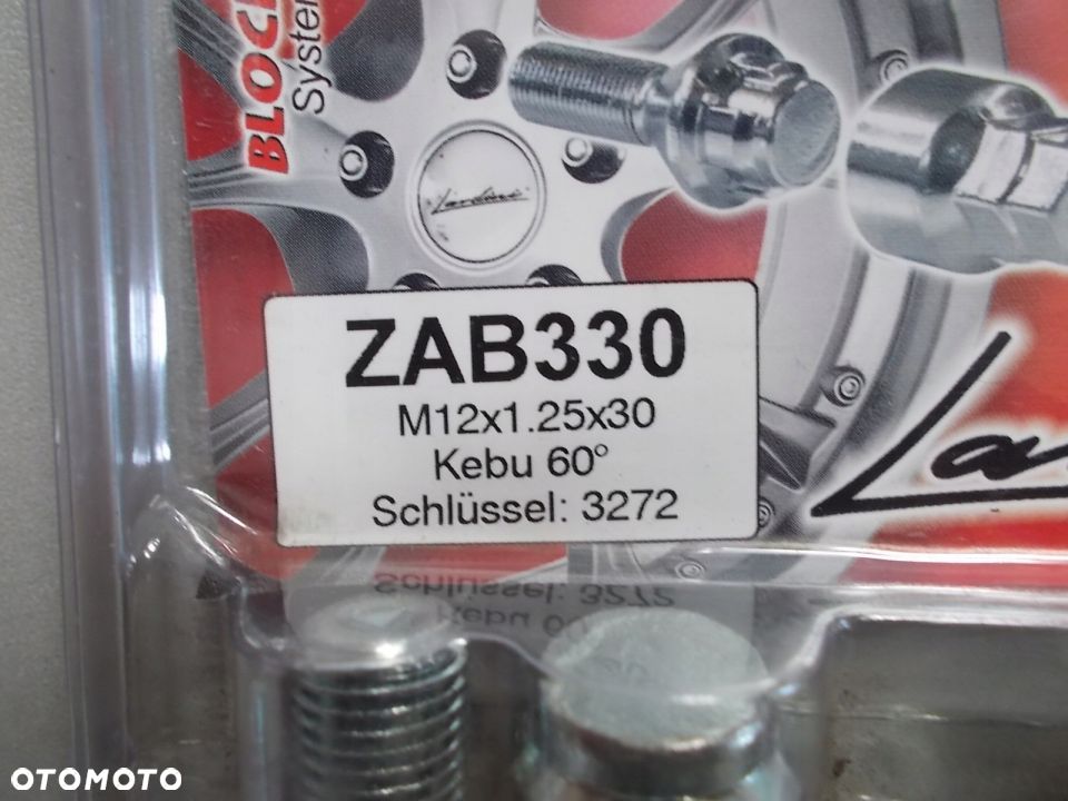 Śruby zabezpieczające M12x1,25 stożek 30mm NOWE - 3