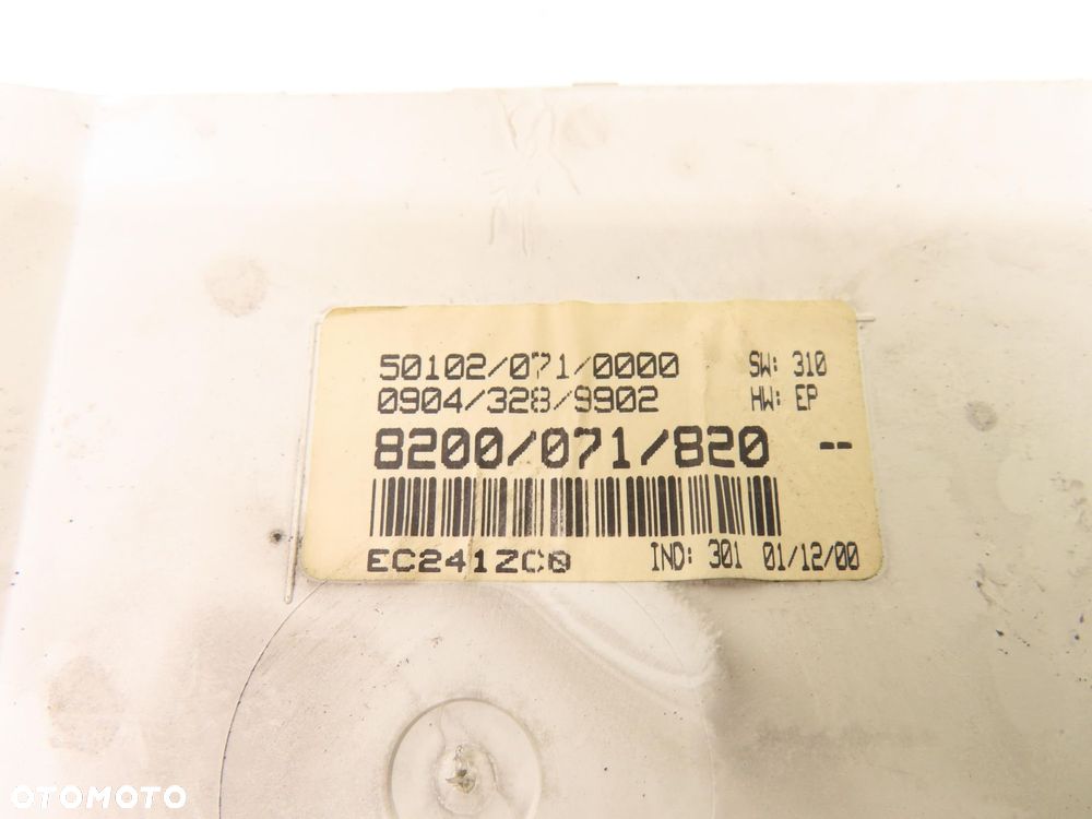 LICZNIK RENAULT SCENIC I FL 1.9 dCi 8200071820 - 4