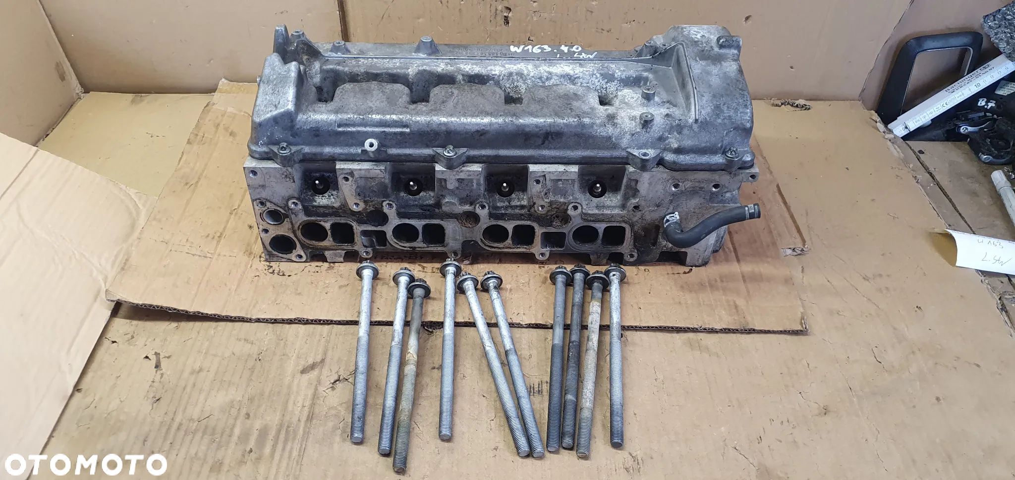 Głowica silnika lewa kompletna wałki dekiel Mercedes ML W163 4.0 CDI R6280160901 - 1