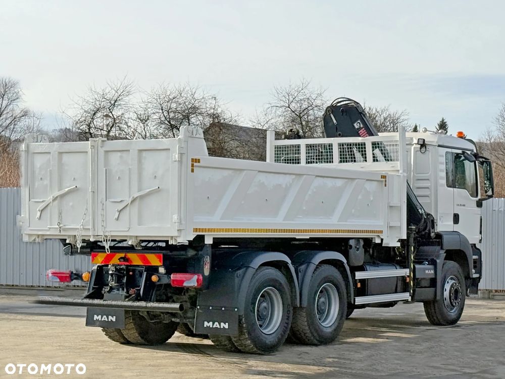 MAN TGS 26.400 *WYWROTKA 5,30m * HIAB 144 B - 3 HIDUO + PILOT * 6x4 - 8