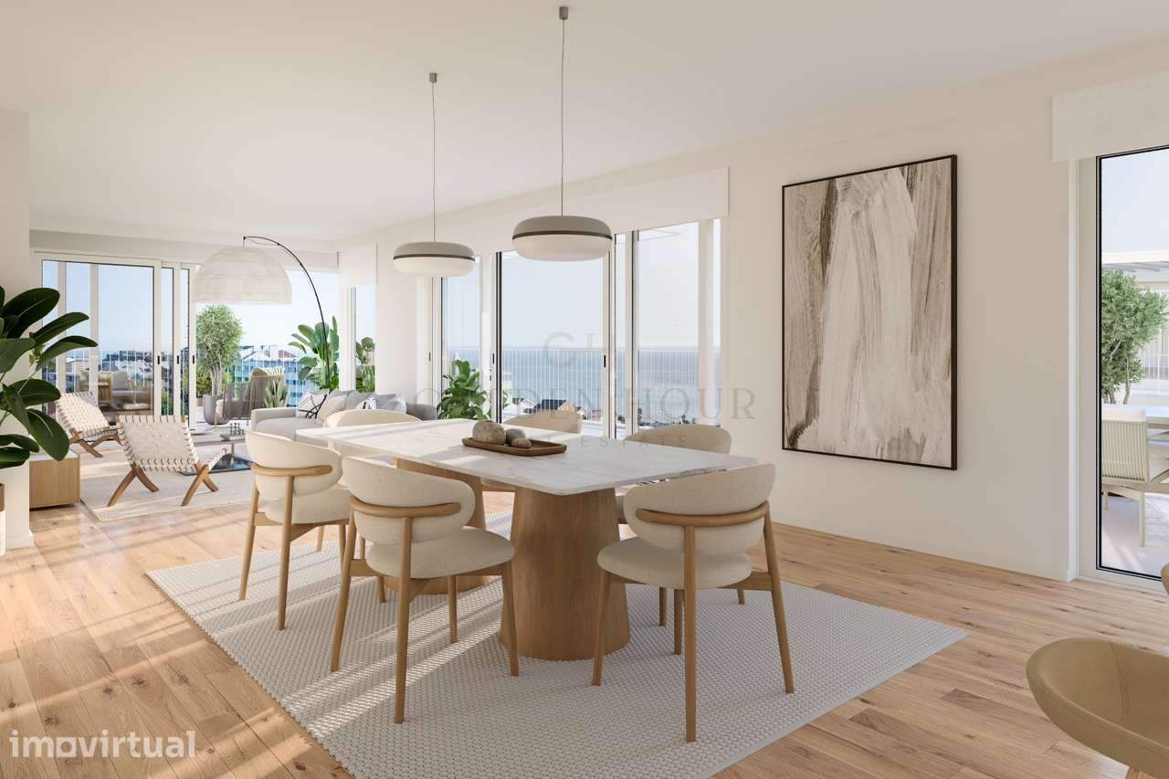 Apartamento T2 de Luxo em Gaia | Open Space & Varanda Gourmet - Grande imagem: 5/36