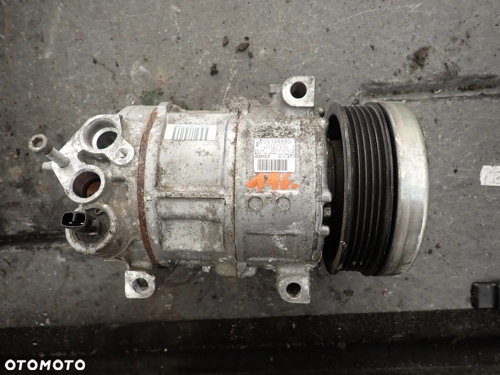 OPEL FIAT 1.2 1.3 1.4 1.7 CDTI JTD BENZYNA SPRĘŻARKA KLIMATYZACJI 55194880 447190-2153 - 1