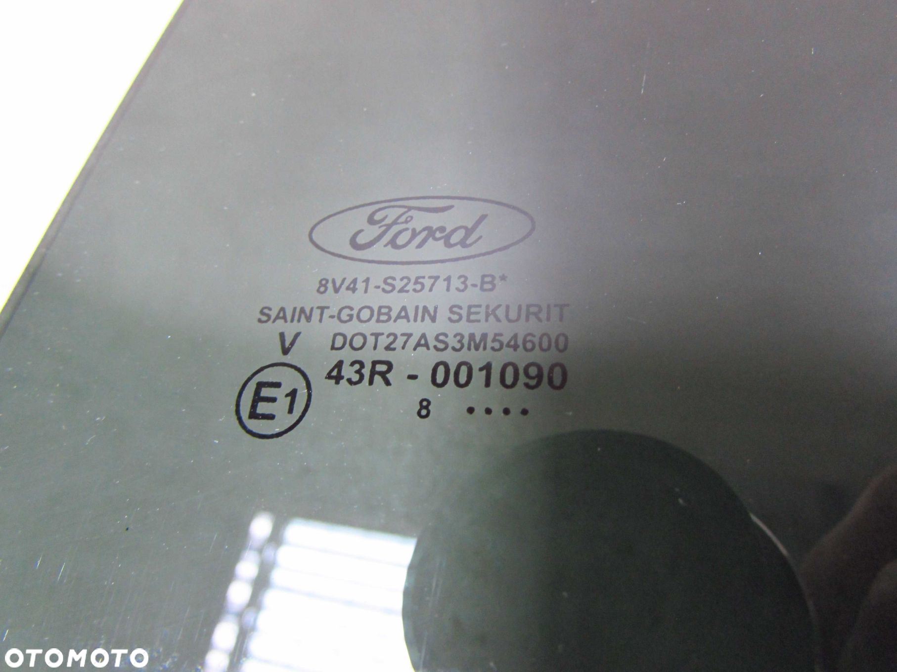 FORD KUGA MK1 08-13 SZYBA BOCZNA DRZWI TYL LEWY AS3 08R 8V41-S25713-B - 6