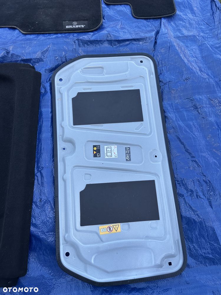 SMART 453 FORFOUR półka tylna  orginal wykładzina blacha bagażnika - 4