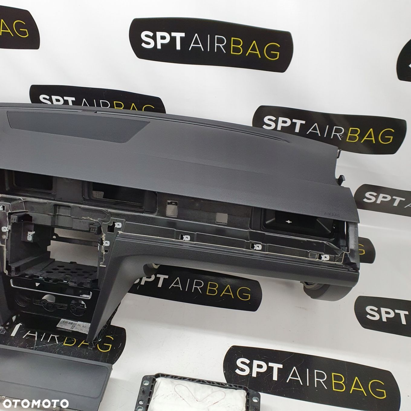 VW PASSAT B8 LIFT DESKA ROZDZIELCZA KONSOLA KOKPIT PULPIT PODUSZKI AIRBAG AIR BAG PASY KIT SET - 4