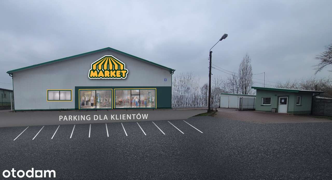 DUŻY OBIEKT HANDLOWO-USŁUGOWY – W CAŁOŚCI LUB NA SEGMENTY TARNÓW.