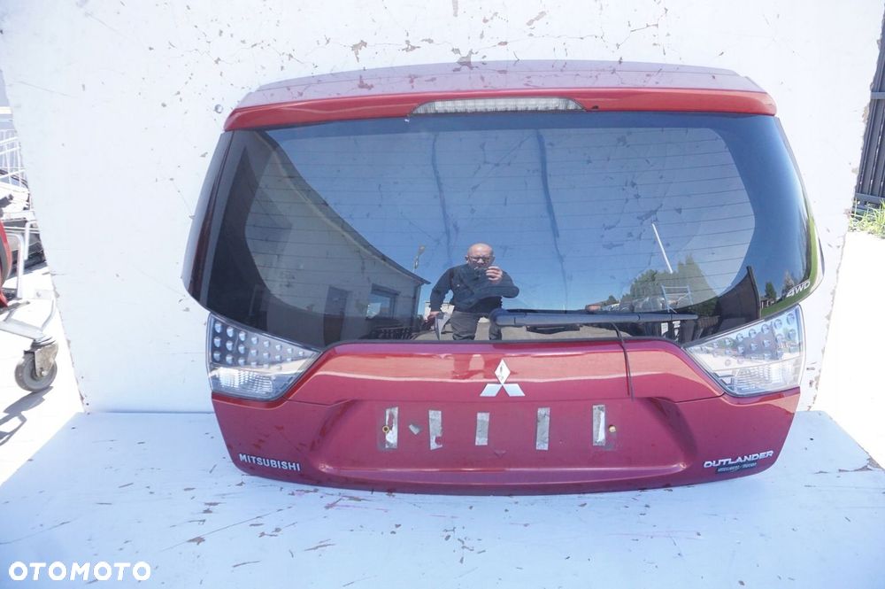 KLAPA BAGAŻNIKA TYŁ MITSUBISHI OUTLANDER II 2 FL P26 - 1