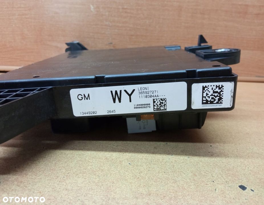SKRZYNKA MODUŁ BSI OPEL ZAFIRA C 2.0 CDTI 13449202 - 3
