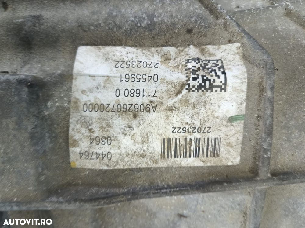 Cutie viteze manuala 6 trepte 2.2 cdi a906260720000 Mercedes-Benz Spr - 6