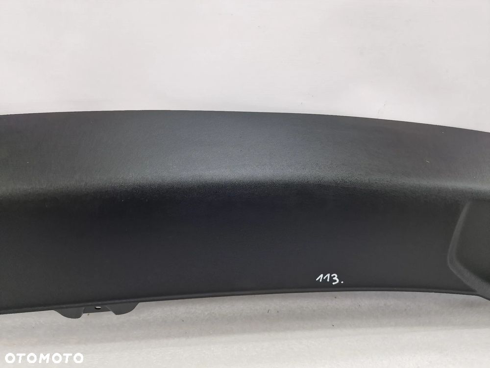 AUDI A1 8X0 10- DYFUZOR / SPOJLER ZDERZAKA TYLNEGO TYLNIEGO TYŁ + DWA ODBLASKI , NR 8X0807421 , NR AUKCJI DT113 - 4