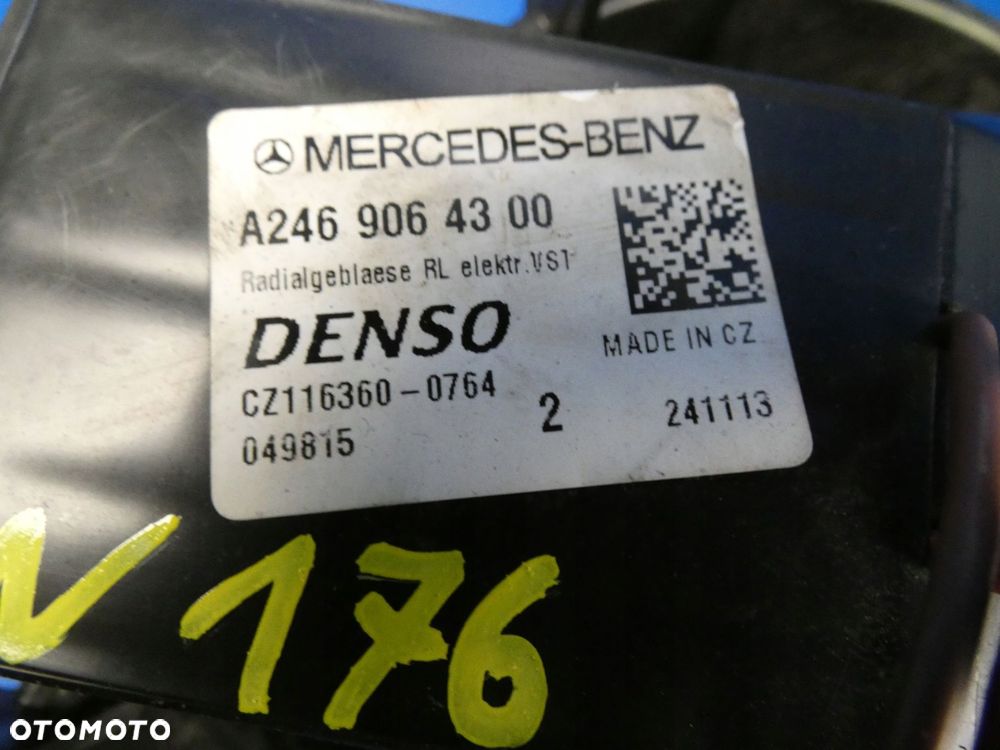 Mercedes A KLASA W176 W246 WENTYLATOR NAWIEWU DMUCHAWA UK - 2