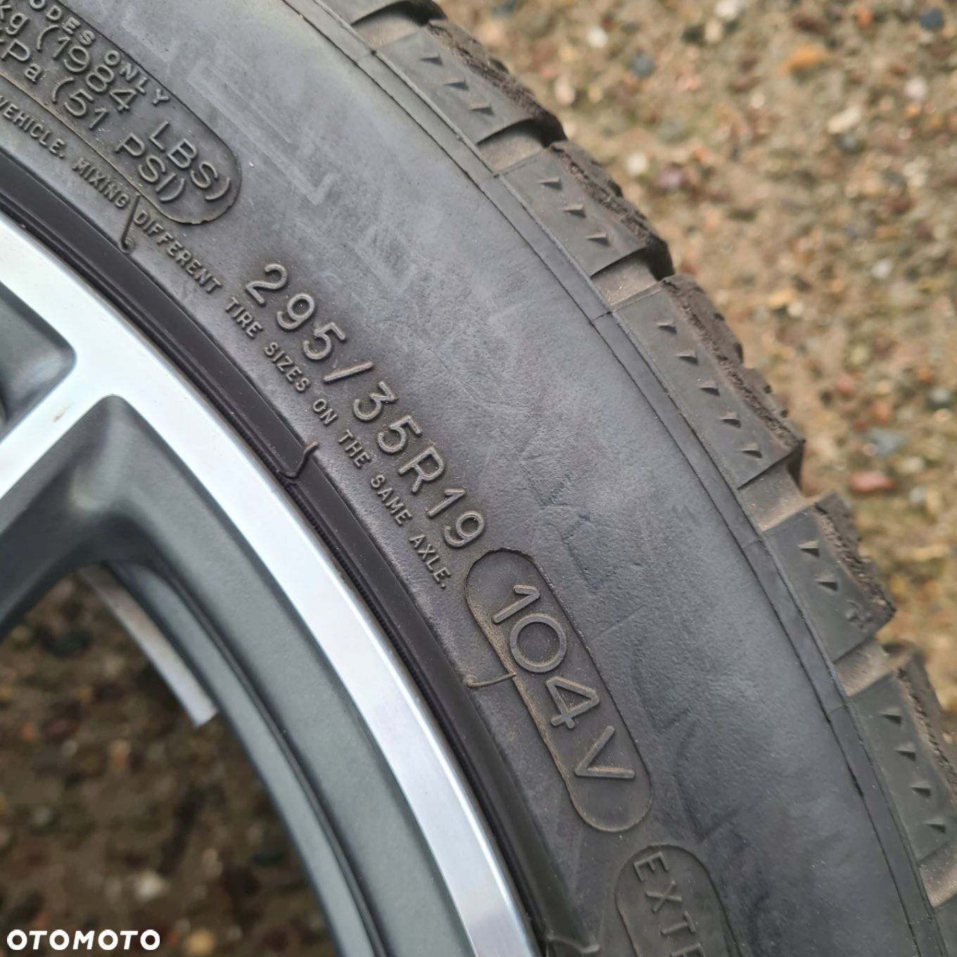 ZIMA KOŁA ORYGINAŁ MERCEDES W213 E63 AMG 265/40 R19 - 9